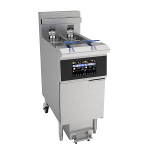 OFE-213L14.3kw 380V Touchscreen Smart Panel With Oil Filter System Electric Open Fryer