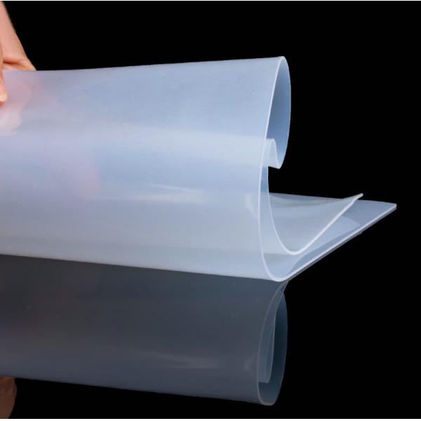 Feuille de caoutchouc silicone de qualité alimentaire, épaisseur 1mm, longueur 10m