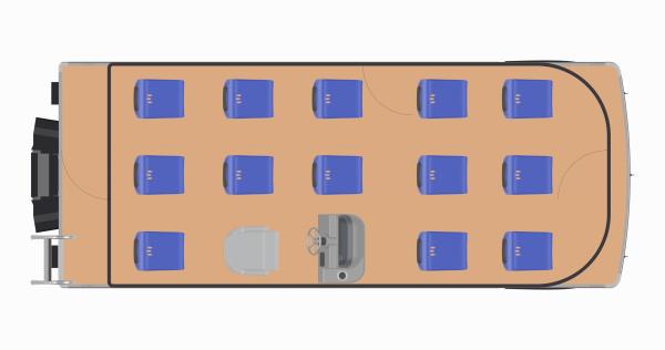 2.3m Largeur LED phares de navigation Pontoon bateau avec des lumières LED