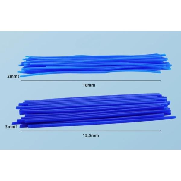 Dental Casting Wax Line Sprue Stick Blue Wax Line Stick Dental Clinic Wax Bar Supply
