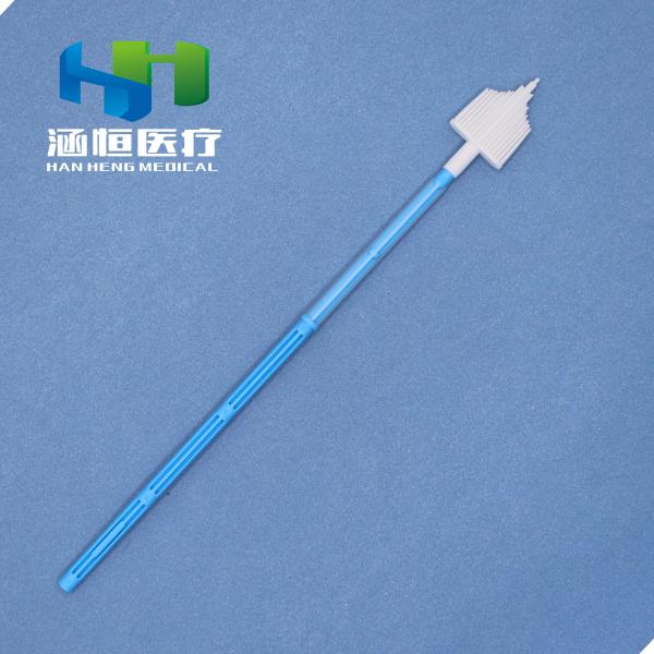 Broom Head Cervical Sampler , HPV Testing Cervical Cytology Brush