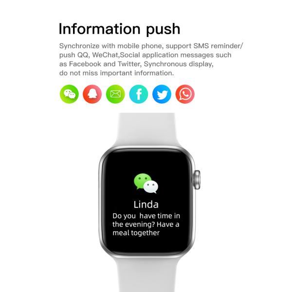 Formation de souffle de bandes de poignet de surveillance de la santé de Smartwatch de tension artérielle de HL13 BLE
