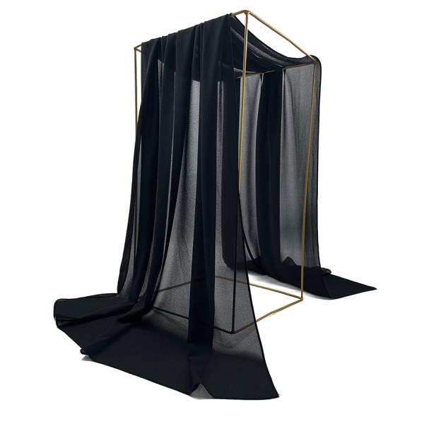 Customized Wholesale Solid Color Malaysian Headscarf Women Turban Scarf Pearl Chiffon Bubble Long Hijab