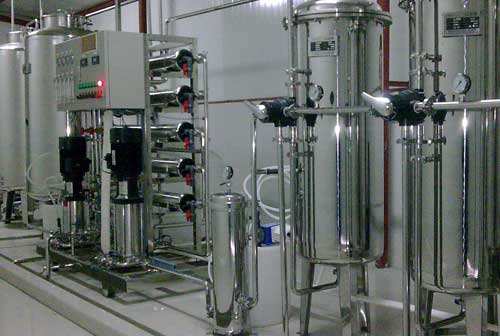 Stainless Steel Pure Water Treatment Plant For Juice Processing