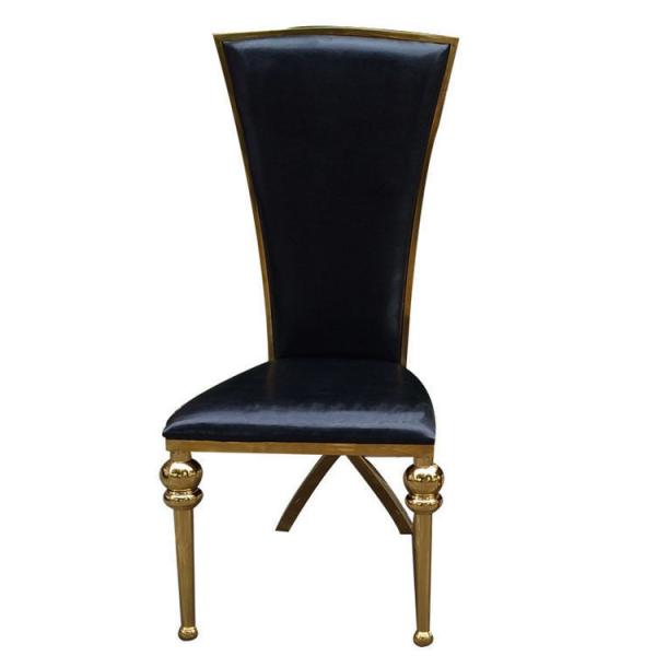 PU Leather Luxury Dining Chair Restaurant Upholstered Chairs