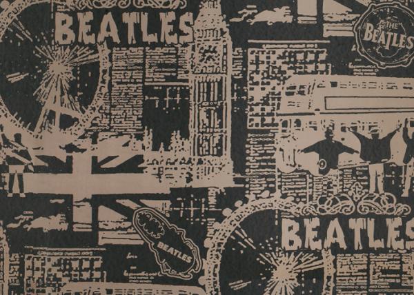 Vintage Style Modern Lounge Wallpaper 0.53*10M , Sitting Room Wallpaper With English Letters