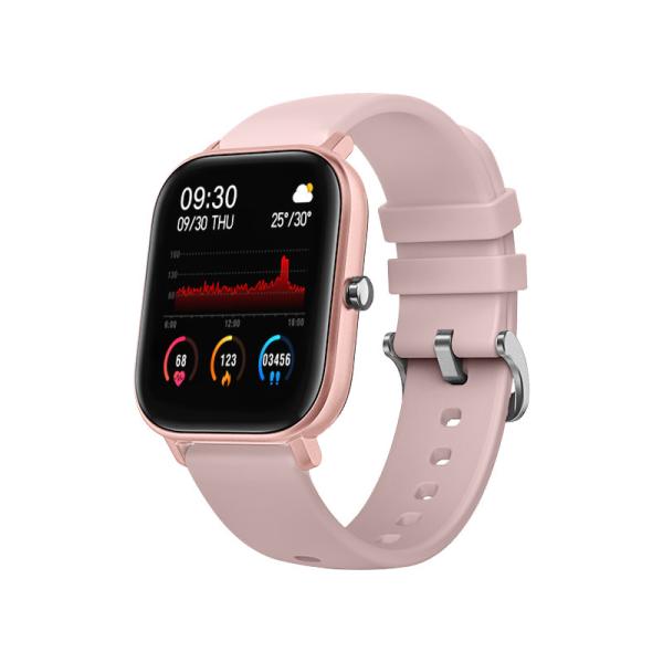 Zinc Alloy Nordic52832 Fitness Tracker Smartwatch P8 DaFit Heart Rate Watch