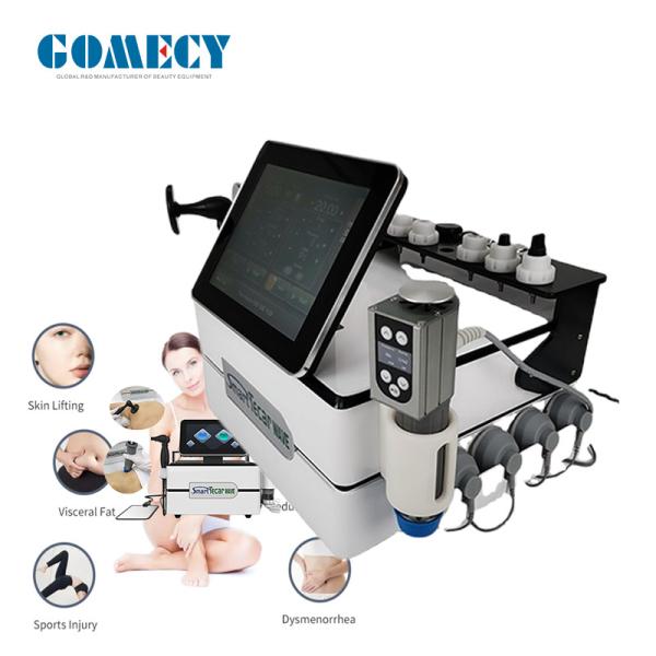 ShockWave EMS Tecar Therapy Machine 3 em 15-200 MJ Para Tratamento de DE