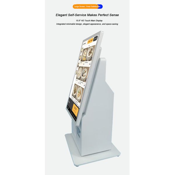 21.5 Inch Full HD Touch Screen Desktop Android Restaurant Tablet Ordering Self Service Payment Kiosk Cash Register