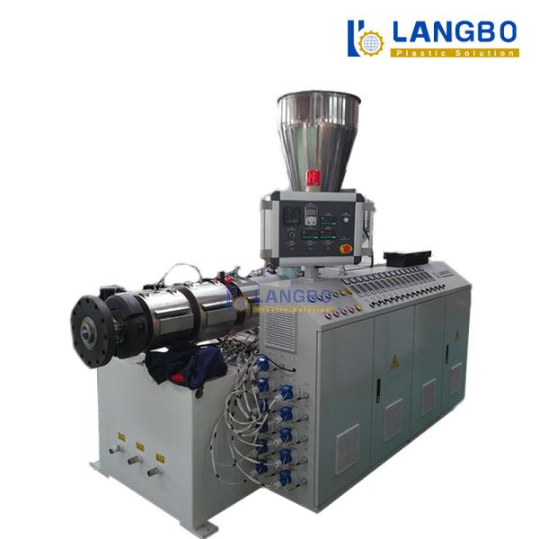 Fast Speed Plastic Pipe Extrusion Machine for PE PP HDPE PVC PPR Mpp Water Gas Drainag