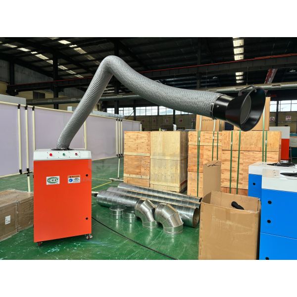 Low Noise Welding Dust Collector Indoor Industrial Welding Fume Collector