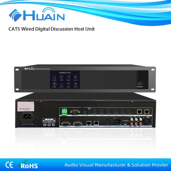 HUAIN Parliamentary Wired Meeting Microphone Table Digital Conference System Price