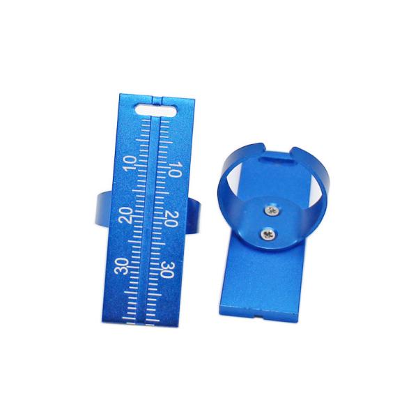 Elevada precisão Endo dental da régua do anel roxa/cor azul/vermelha disponível