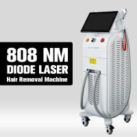 Máquina de depilação a laser de diodo 3500W 808nm sem dor Soprano Ice