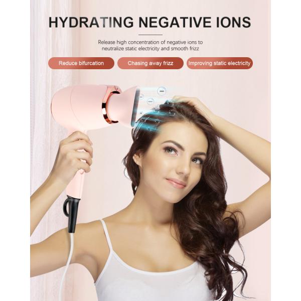 OEM Lightweight Blow Dryer , 110-240V Hang Up Hair Dryer portable