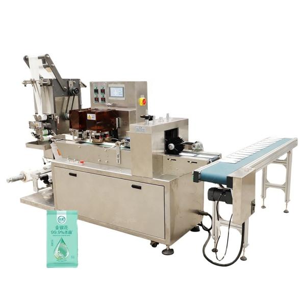 Non Woven Wet Wipes Making Machine with 2.5KW Power and 120-200bags/min Packing