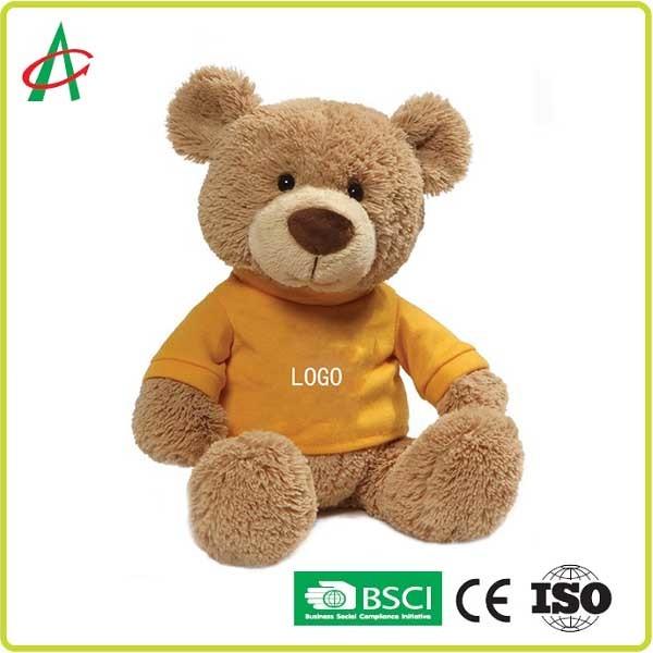 Luxuoso macio super Teddy Bear de ASTM 15cm 20cm 25cm com logotipo personalizado