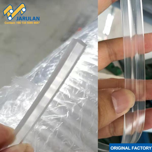 Guide du convoyeur en PVC ou en PU à plusieurs couleurs Couleur transparente