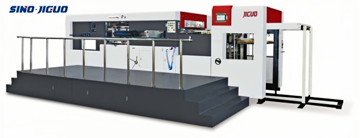 JIGUO MYP-1500E Automatic Die Cutting & Stripping Machine For Corrugated Box Four-Side Full Stripping