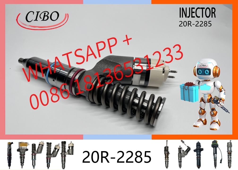 original 20R-2285 Diesel Fuel Injector for  C15 C18 Excavator Engine Replacement for OEM 359-7434 20R-1304 374-0750 20R-2284 30R-0004 original new injector
