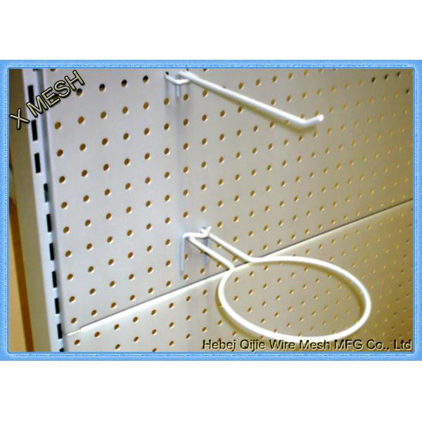 Round Hole Perforated Metal Mesh , PVC Coated Perforated Aluminum Sheet Metal