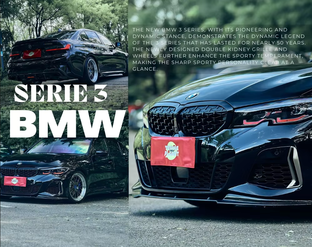 BMW 3 Series 2025 M Sport Package Gasoline High Speed Luxury Sedan