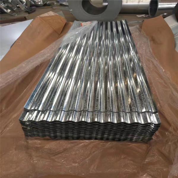 0.12mm SGCC Galvanized Roof Tiles / Zinc Coated Corrugated Roofing Sheets