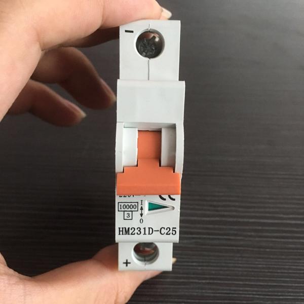 Mini Circuit Breaker Kampa SL8 High quality 1P 2P 3P 4P 1A~63A  DC MCB for solar system