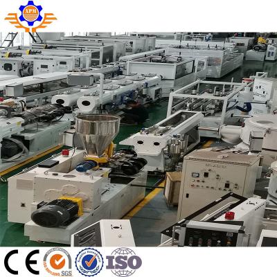 Linha tubulação 63mm de corte máxima de corte ajustável da extrusão da tubulação do PVC da pressão da velocidade