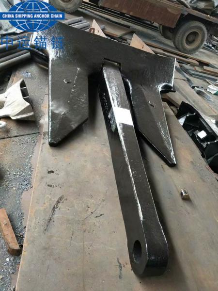 AC-14 HHP Anchor Black Painted With IACS cert. Marine Offshore Anchors