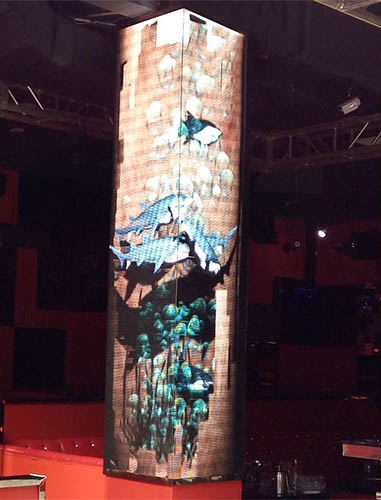Light Weight P6 Flexible Led Display with Nastionstar Leds for Global Tour