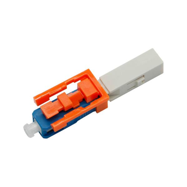 SC UPC Optical Straight Type Ftth Fast Connector Premium ceramic ferrule