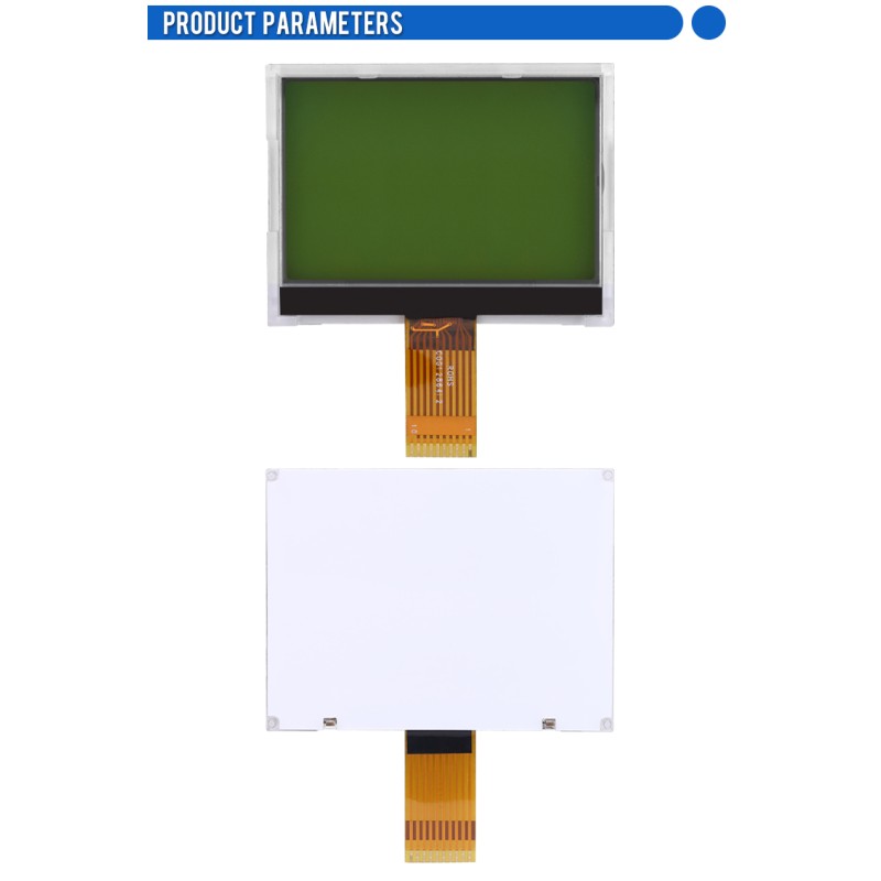 COG12864I2 Green Light Yellow Green Mode Parallel/SPI Serial CommunICation Standard Screen ST7567