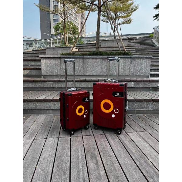 Упругость ABS ПК багаж с закрытием Zippered многоцелевой прочный