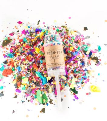 Safe Gender Reveal Confetti Cannon Handheld Color Smoke Effect
