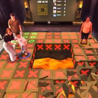 Most Popular Indoor Interactive Multiplayer Game AR Lava Trap Gaming Wall Games