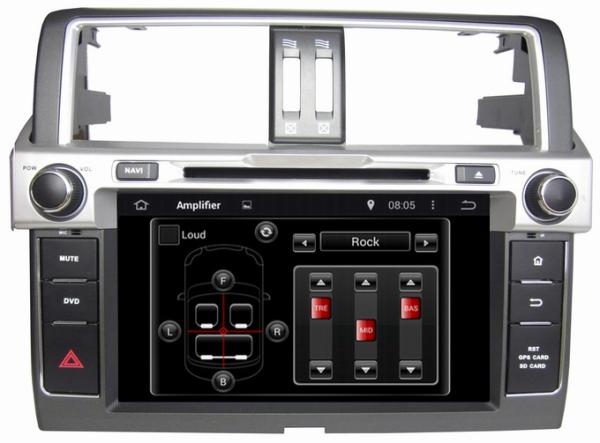 Ouchuangbo Car Radio GPS Navigation Stereo Android 4.4 System for Toyota Prado 2014 DVD Multimedia Kit OCB-8022D
