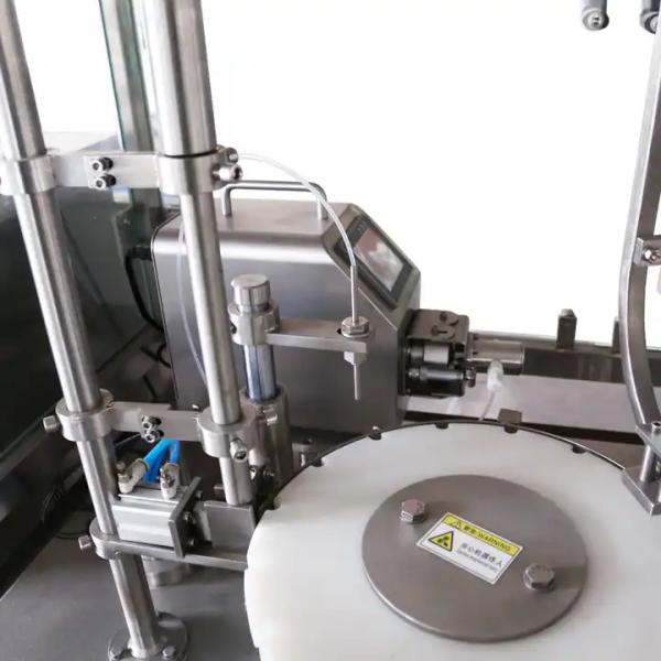 Устройство для заполнения шприца с ПЛК 180 единиц/мин Регулируемое 500 кг