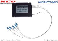 Multiplexer passivo 0.9mm Mux Demux da divisão do comprimento de onda da fibra de 4CH FTTH