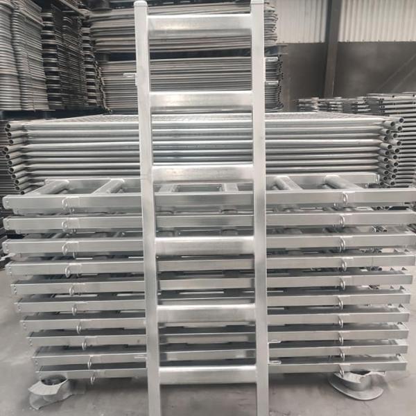Hot Diped Galvanized Steel Pipe Cattle Yard Panels For Livestock