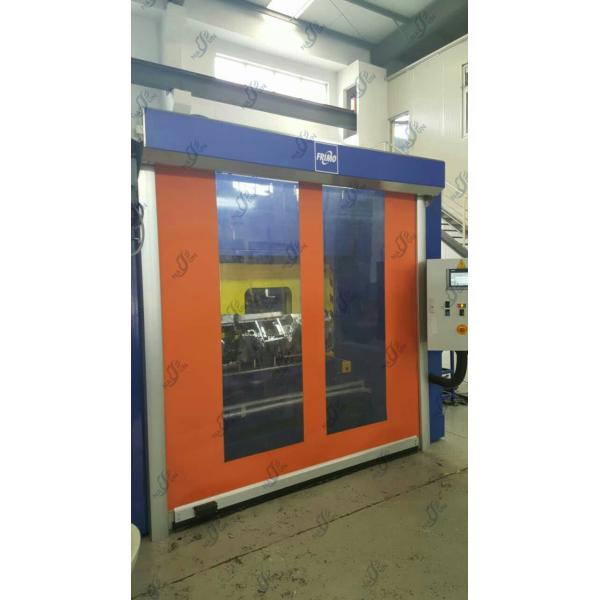 Protection PVC Industrial High Speed Door Oxide Surface Treatment
