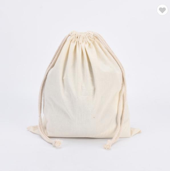 Personalized Colorful Small Muslin Cotton Fabric Bag Drawstring Pouch Wholesale Sublimation Cotton Tote Bags With Custom Printed Logo Shopper Bag Reusable Zipper Canvas Shopping Bags