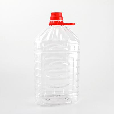 Garrafas de condimento de plástico transparente 2,5 L PET Molho de soja