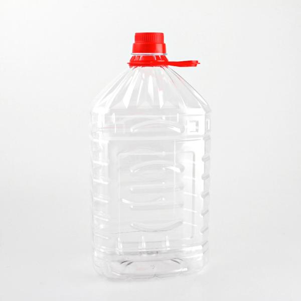 Garrafas de condimento de plástico transparente 2,5 L PET Molho de soja