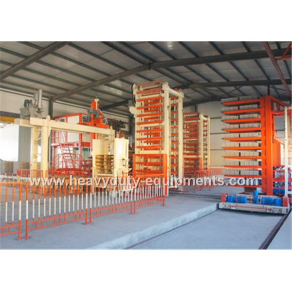 Industrial Automated Concrete Brick Making Machine 12-20 S Per Mould 1300×1050 mm Forming Area
