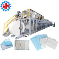 Ligne de production de tampons sanitaires à servo complet à haut rendement avec ISO9001