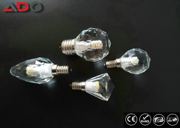 3w 5w Led Screw Candle Bulbs 330 Degree Beam Angle High Light Efficiency