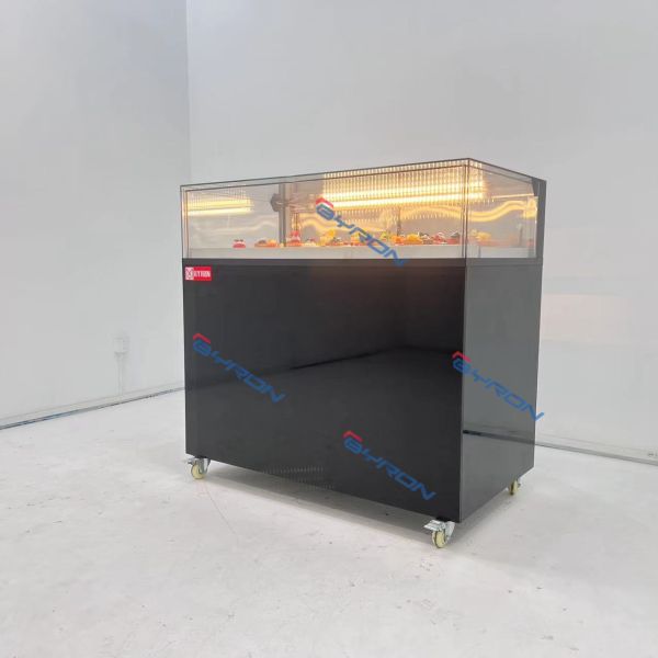Merchandiser Cake Display Freezer Countertop Bakery Display Case Refrigerated