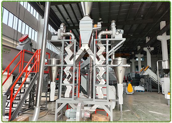 Ligne de lavage de bouteilles d'eau en PET, concasseur, déchiqueteur, machine de recyclage