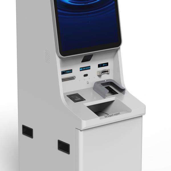 Oem Self Service Ticketing Kiosk Movie Ticket Machine Kiosk Touch Screen 32 With Printer